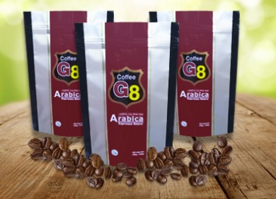 Clean coffee beans, 100% Arabica Coffee beans