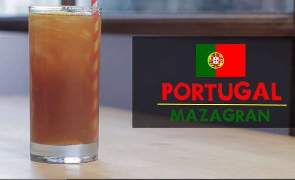 Mazagran là cà phê yêu thích của người dân Bồ Đào Nha